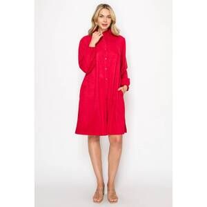 NEW JOH anthony mini dress in red